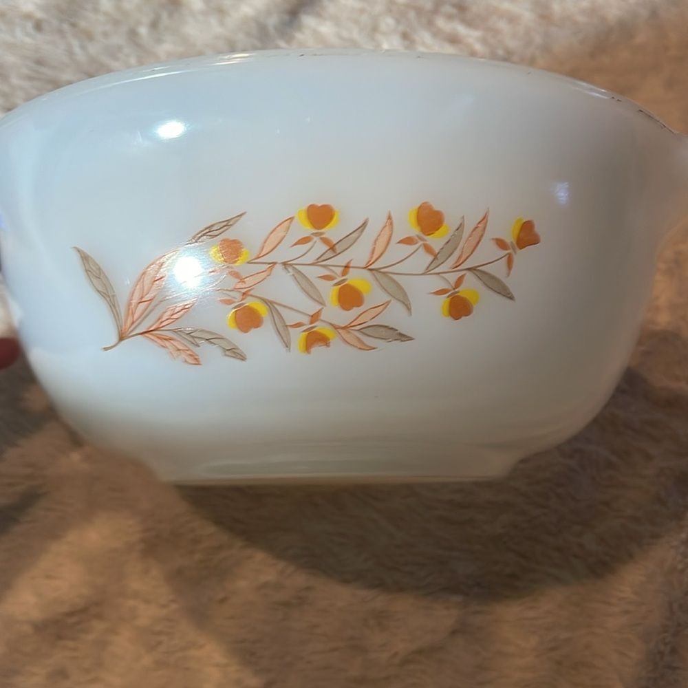 Vintage glasbake casserole dish made in the USA - Picture 3 of 5